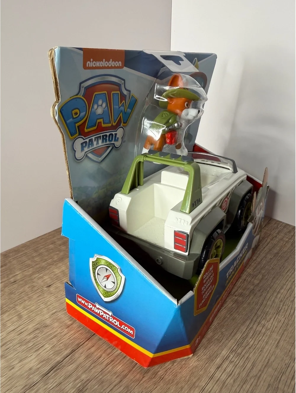 PAW Patrol Tracker Jungle Cruiser Vehicle Toy with Figure